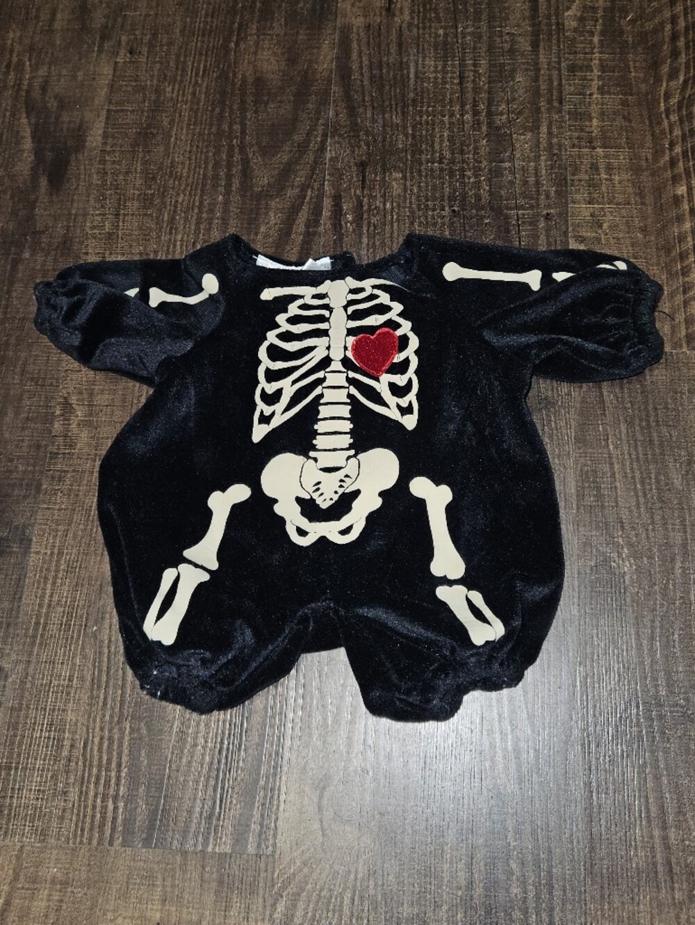Build A Bear Velvet Skeleton Costume